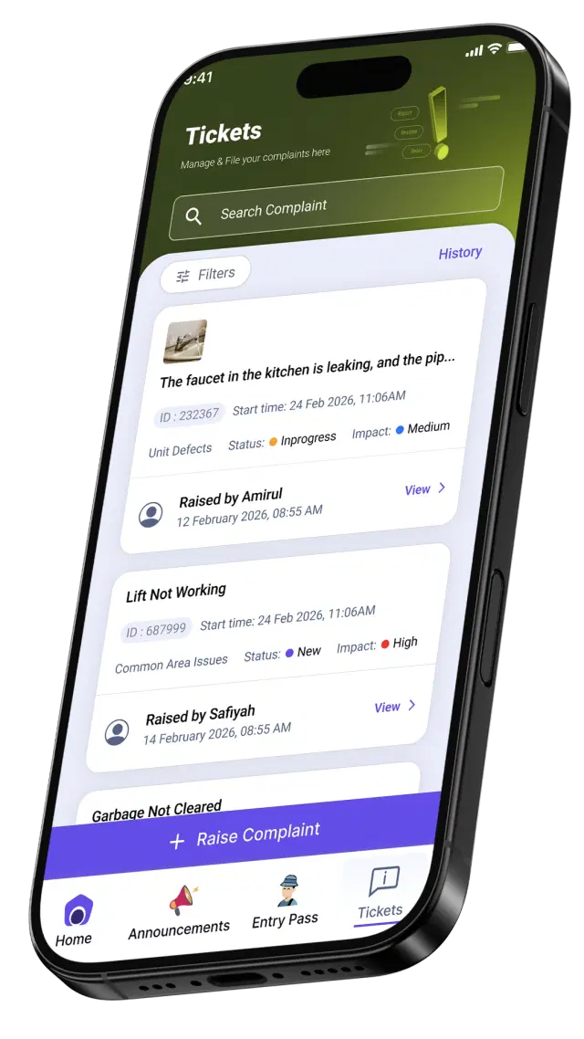 Raise Tickets easily